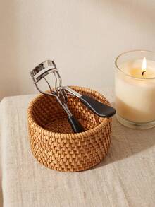 1pc Eyelash Curler With Comb, Suitable For All Eye Shapes, Curved Eyelash Curler, Natural & Long-Lasting, Women Makeup Gift - Black - View 6