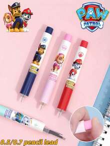 Paw Patrol 20支/套汪汪队主题自动铅笔芯，0.5mm，趣味创意学生文具套装，多种角色和颜色可选，奢华风格（每套包含20支铅笔芯），办公及签名用品，馈赠家人、朋友和同事的绝佳礼物 - 隨機 - 查看 3