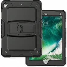 Heavy Duty Shockproof Case Compatible With IPad (A16) 11th/Air11/Air13 M3 (2025) 9th/ 8th/ 7th Generation (2021/2020/2019), Rugged Protective Hard Case With Built-In Stand For IPad 10.2 Inch 2021/2020/2019 - Black - View 21