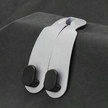 1pc Car Hook Convenient Car Hidden Car Storage Hook Creative Car Seat Hook With Easy To Install Hook - Durable ABS Material Organizer - A - View 11