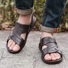 sandalias para hombres - Marrón - Ver 1