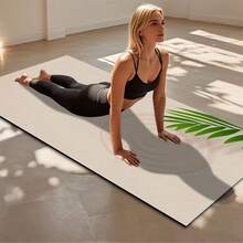 1 片 71*22 英寸瑜伽垫，多种图案可选，防滑耐用，加宽加厚，适合家庭使用、健身、瑜伽初学者训练 - 彩色 - 查看 7