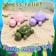 1/3/6/12pcs Turtle Shaped Squeeze Stress Relief Toys, Suitable For Children's Party Favors, Family Fidget Toys, Taba Squeeze Toys For Adults And Kids - Multicolor - View 8