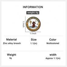 1Set ANTI HUMAN GOD&DOG Brooch Enamel Pins GOD IS GREAT DOGS ARE GOOD AND PEOPLE ARE CRAZY Brooches Clothes Lapel Badge Jewelry Gift - Multicolor - View 11