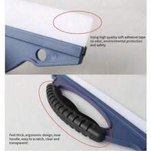 Cars Window Wash Clean Wiper Plate Silicone Car Wiper Board Windshield Cleaner Brush Scraper Squeegee Drying Blade Cleaning Tool - A - View 3