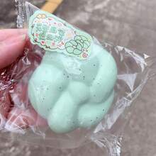 超柔软慢回弹面包，逼真面包甜甜圈玩具，成人减压玩具 - 彩色 - 查看 6