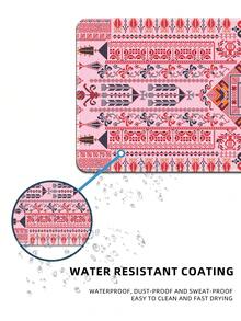 图案桌垫，适用于家庭和办公室的加长型大型鼠标垫、大型游戏鼠标垫、笔记本电脑键盘垫，底部采用防滑橡胶材质，边缘缝合加固。 - 彩色 - 查看 8