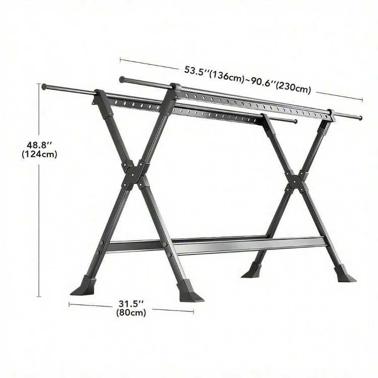 Wäscheständer - Grau - Übersicht 4