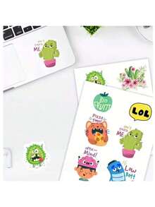 10/20/50pcs - Glossy Vinyl Sticker Sheets - A4 Size (8.3 X 11.7 Inches), Self-Adhesive, Waterproof, Compatible With Inkjet And Laser Printers - White Glossy Surface - View 5