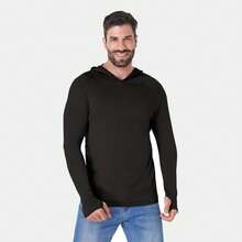 5 Pack Men's Dry Fit Athletic Shirt Long Sleeve Fishing Hoodies Workout Tops For Men UPF SPF Sun Protection Lightweight Rash Guards For Workout Running Cycling Gym Fishing Outdoor Sports - 彩色 - 查看 3