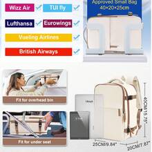 Floless Carry On Laptop Backpack For Travel Vacuum Compression, Airplane Approved Travel Backpack Suitcase For Women Men, Vacuum Backpack For Travel For Clothes Travel Backpack Pack 14 Inch Laptop Business Computer Backpack Bag, Waterproof Backpack Work Large Backpack For Travel - Grey - View 22