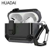 Luxury Switch Earphone Case For AirPods 4 Pro 2 3 Case Cover,Keychain,Compatible With AirPods Pro 2/3 Generation Protective Case - Black - View 2