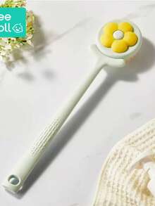 花朵造型沐浴刷，软毛背部按摩刷，背部按摩神器，背部按摩沐浴神器，长柄浴室沐浴刷 - 多色 - 查看 7