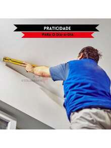 Nível Com  Régua 3 Bolhas Profissional De Mão Prumo Diversos Tamanhos - Régua de Nível - Visão 7