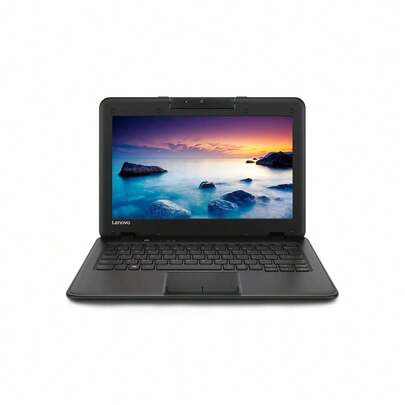 Certified Refurbished - Lenovo Chromebook 100e 11.6" 4GB 16GB Intel Celeron N3350 X2 1.1GHz, Black 