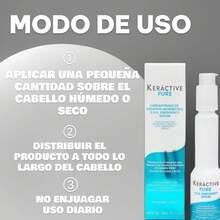 Tratamiento Keratina Biomimetica Keractive Pure Nutrapel 144ml - Agua verde azul - Ver 3