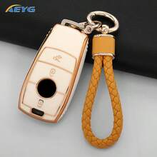 New TPU Car Key Case Cover Compatible With Mercedes Benz A C E S G Class GLC CLE CLA GLB GLS W177 W205 W213 W222 X167 AMG - Mercedes-benz B - View 2