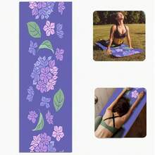1pc 71*22inch Yoga Mat, Various Patterns Available, Non-Slip & Durable, Extra Wide & Thick, Suitable For Home Use, Fitness, Beginner Yoga Training - Multicolor - View 14