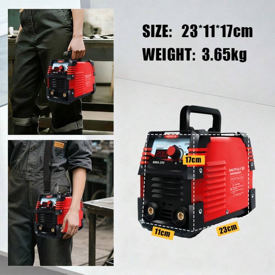 Inverter Welding Plant For Mini Welding Machines Portable MMA TIG Welding Machine Wanse - Red - View 1