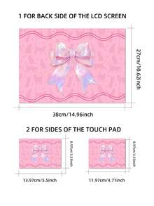 Laptop Skin Sticker Decal, 12" 13" 13.3" 14" 15" 15.4" 15.6 Inch Laptop Universal Reusable Vinyl Skin Stickers Cover Art Decal Notebook PC Personalized Protector - Multicolor - View 6