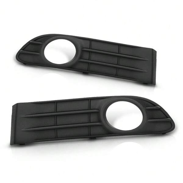 Fits S40 V50 S50 2008-2012 Front Bumper Fog Light Grille Grill Cover LH RH