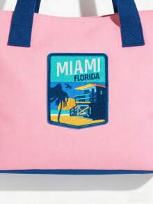 4pcs Travel Pattern Embroidered Patches, Country/City Commemorative Patches, Iron-On/Sew-On Patches, Suitable For Clothes, Jackets, Bags, Hats, Daily Wear, Creative Decorative Gifts, Ideal For Personalizing Travel Memories And Passport Holder Decoration - Travel Patterns - View 7