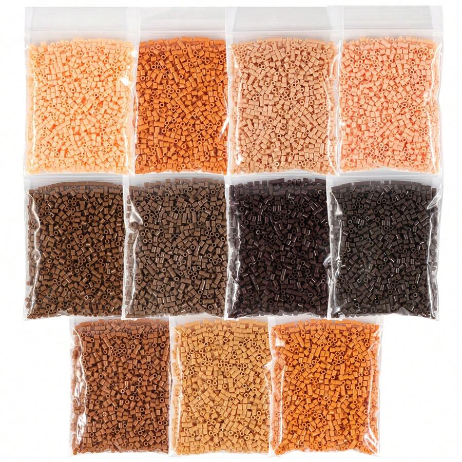 1100颗2.6毫米迷你熔珠像素拼图铁珠熔珠DIY高品质手工工艺品 - 拼豆豆 - 查看 1