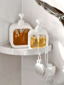 Press-Type Body Wash, Dishwashing Liquid, Shampoo, Empty Bottles, Lotion, Bulk Replacement Bottles, Transparent One Bottle - White - View 3