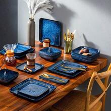 Dining Sets - Blue-16-pIECE - View 2