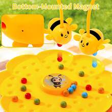 趣味互动磁性蜂巢敲击游戏，包含蜂巢游戏板，适合2或4名玩家，是家庭聚会和成人桌面游戏的理想之选。这款桌面策略钓鱼玩具能够培养手眼协调能力、耐心和专注力，增强儿童的生物认知能力，也是派对玩具、生日礼物、情人节礼物等的理想选择。 - 彩色 - 查看 4