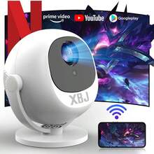 GAWFOLK HY300PRO Android 11 Projector, 260 Lumens Brightness, WiFi 6, Bluetooth 5.0, Allwinner H713 Chip, 1280*720P 4K 3D Support, Portable Outdoor Use, Suitable For Living Rooms, Bedrooms, Camping, And More. Supports Wireless Screen Mirroring And Android System. HD 1080P, Perfect For Watching TV Shows In The Bedroom Or Camping. Includes A Free Remote Control. Includes A Projector Screen. - 日規A型插(100V) - 查看 16