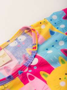 Young Girls Pajamas - Hồng - Xem 3