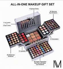 Makeup Kit Eyeshadow Palette Professional High Quality - Black - View 5