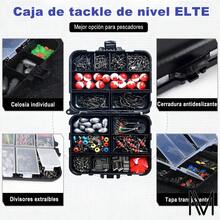 274 Piezas Kit De Accesorios De Anzuelos Pesca Señuelo Caja,anzuelos, Derivas De Peces, Plomadas, Alfileres, Alicates Lua, Cuentas,zurevalo - Gris - Ver 2