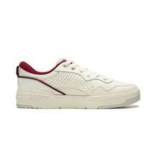 LI-NING 李宁 COMMON 80S 男士休闲运动鞋，专业运动正品官方店 AGCW013 - 珠母白/復古紅 - 查看 3