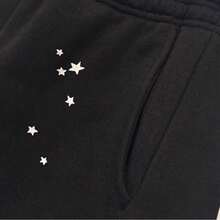 Sp5der I Heart SP5 Souvenir Hoodie Black And Matching Sweatpants Set | Premium Heavyweight Layering Outerwear |Unisex For Both Men And Women | Perfect Streetwear Set | Loungewear And Daily Casual Wear Set - Quần đen - Xem 9