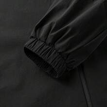 Adidas 阿迪達斯外套女春季運動跑步戶外外套休閒運動服 - 黑色 - 查看 8