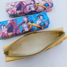 Mattel 女巫猎人铅笔盒，大容量PU单层学生文具袋，铅笔盒，收纳袋 - 彩色 - 查看 5