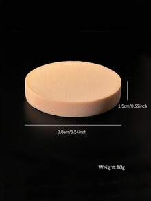 Dual-Use Cleaning Sponge, Manicure & Pedicure Care Cleaning Pad, Makeup Sponge Applicator, Powder Puff, Large Body Puff - Multicolor - View 6