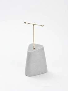 Oirlv 1 PC High-End Jewelry Display Fixtures Ring, Earring, And Necklace Display Cabinets Jewelry Display Stands - Grey - View 14