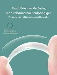 Cvian 塑形延长胶 - 强化、塑形、美甲凝胶、指甲油、增稠凝胶。抚平不平整表面，塑形不回弹，双倍持久，高弹性，不开裂。美甲沙龙/美甲师必备的功能性凝胶。需使用紫外线灯固化。 - 彩色 - 查看 3