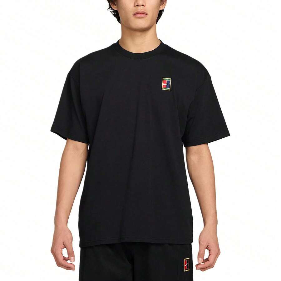 Áo thun ngắn tay Nike SS25 Max 90 dáng rộng, mềm mại và thoải mái, dành cho nam, màu đen. - màu đen - Xem 1