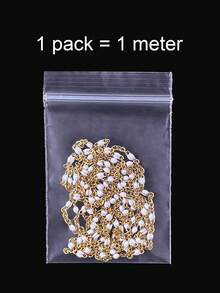 Dây chuyền hạt thép không gỉ 100cm, dây chuyền hạt nhựa nhiều màu sắc phong cách Bohemian, dây chuyền tráng men để làm trang sức DIY và phụ kiện vòng cổ. - Chuỗi tự làm - Xem 3