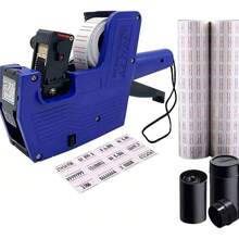 Lecute Etiquetadora Pistola 8 Digitos Precios Lote Caducidad Fecha - A - Ver 5