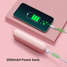 1个1200mAh手持小风扇高速小型气炮USB充电便携式小型桌面电风扇涡轮大风力可折叠移动电源USB促销公司活动实用奖品展览定制创意礼品 - 1pcs 1200mah - 查看 4