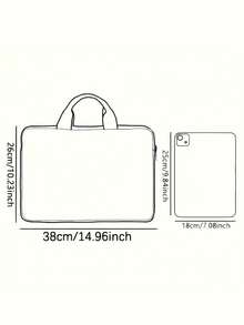 Valentine's Day Funny Pattern Printed Laptop Sleeve, Laptop Fabric Cover Accessories, Soft Laptop Sleeve, Soft Laptop Cover, Laptop Cover, Tablet Cover, Pouch, Laptop Zipper, Computer Cover, School & Business Office - Multicolor - View 5