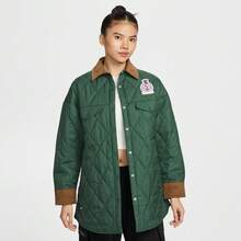 Nike 女士 AS W NSW NNSC QULT JKT GCEL 梭织连帽夹克 IQ3942-323 - 綠色 - 查看 1