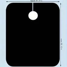 1件专业美发沙龙剪发披肩，印花美发沙龙理发袍，理发师剪发罩衫，不粘理发围裙，美发服，剪发围裙 - 彩色 - 查看 6