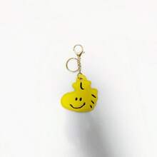 1pc Leather Cartoon Animal Charm Pendant, Mascot Keychain, Phone Pendant, New Year Gift, Valentine's Day Gift, Easter Gift[Stochastic Style] - Multicolor - View 3