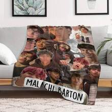 Flanelldecke Mit Malachi-Barton-Motiv Geeignet Für Zu Hause, Im Büro Oder Auf Dem Sofa - Multicolor - View 3